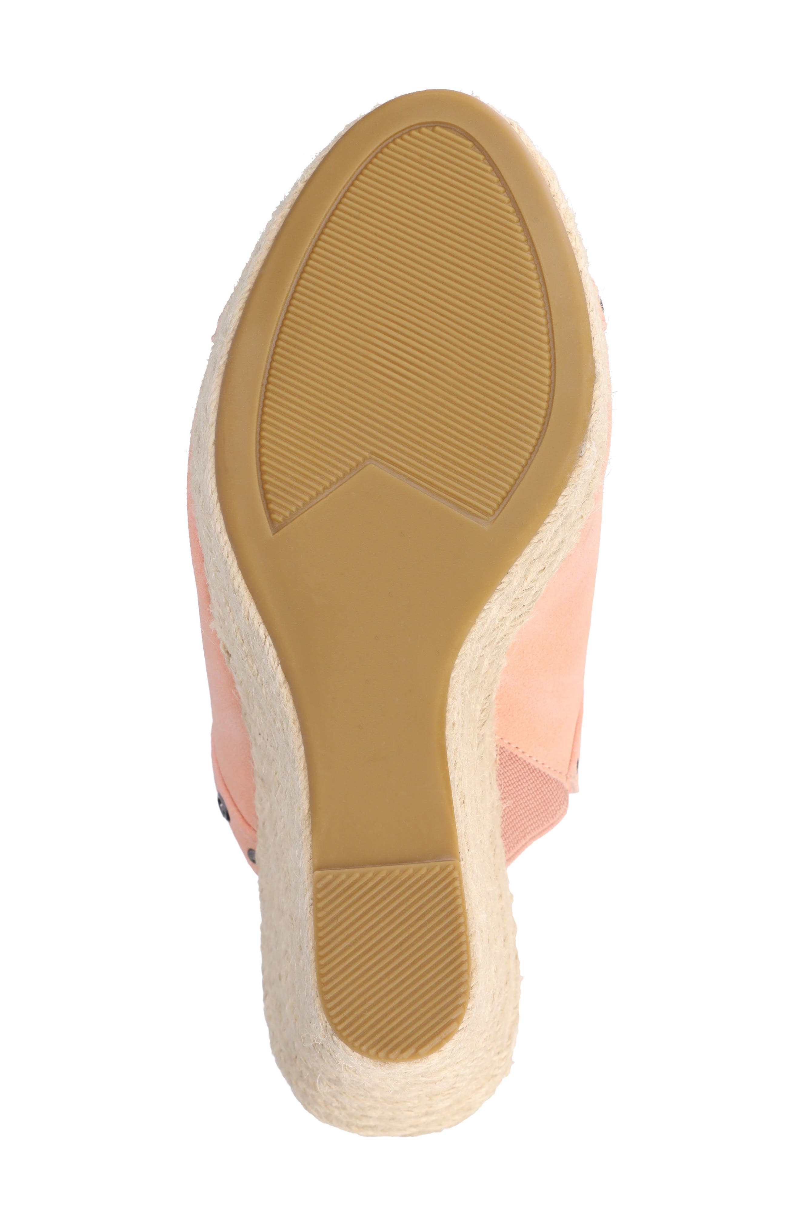Yari Platform Wedge Espadrille Sandal, Alternate, color, PINK