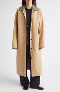 EENK Reversible Contrast Panel Cotton Coat