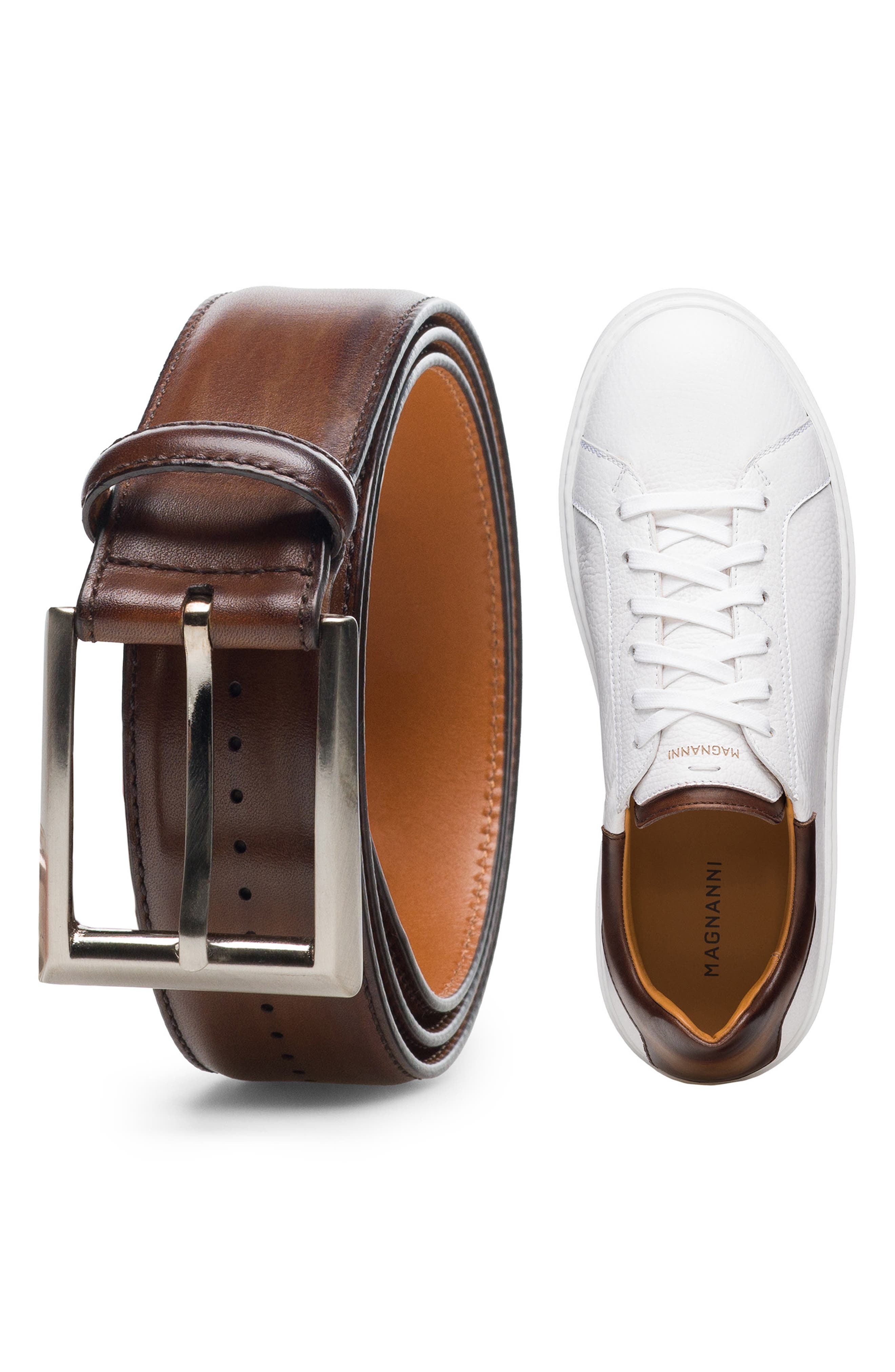 Magnanni Castillio Lo Sneaker, Alternate, color, 