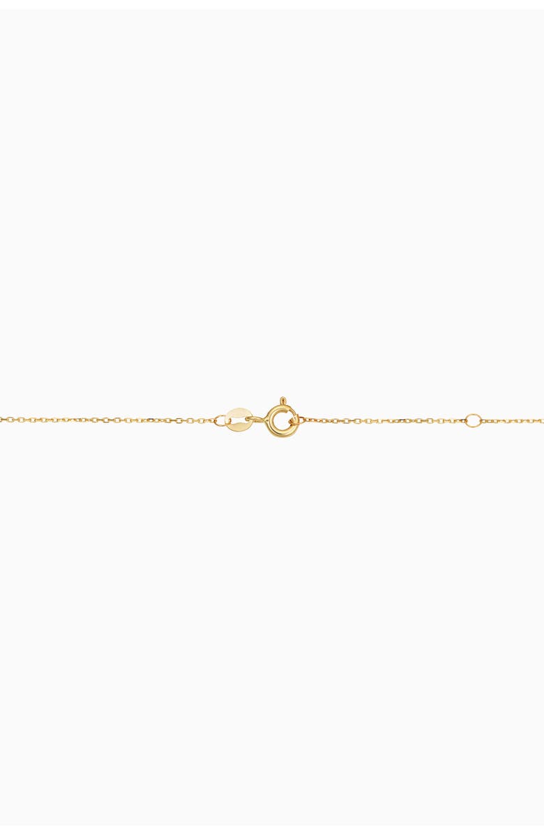 Oradina 14K Yellow Gold Hamsa Pendant Necklace, Alternate, color, Yellow Gold