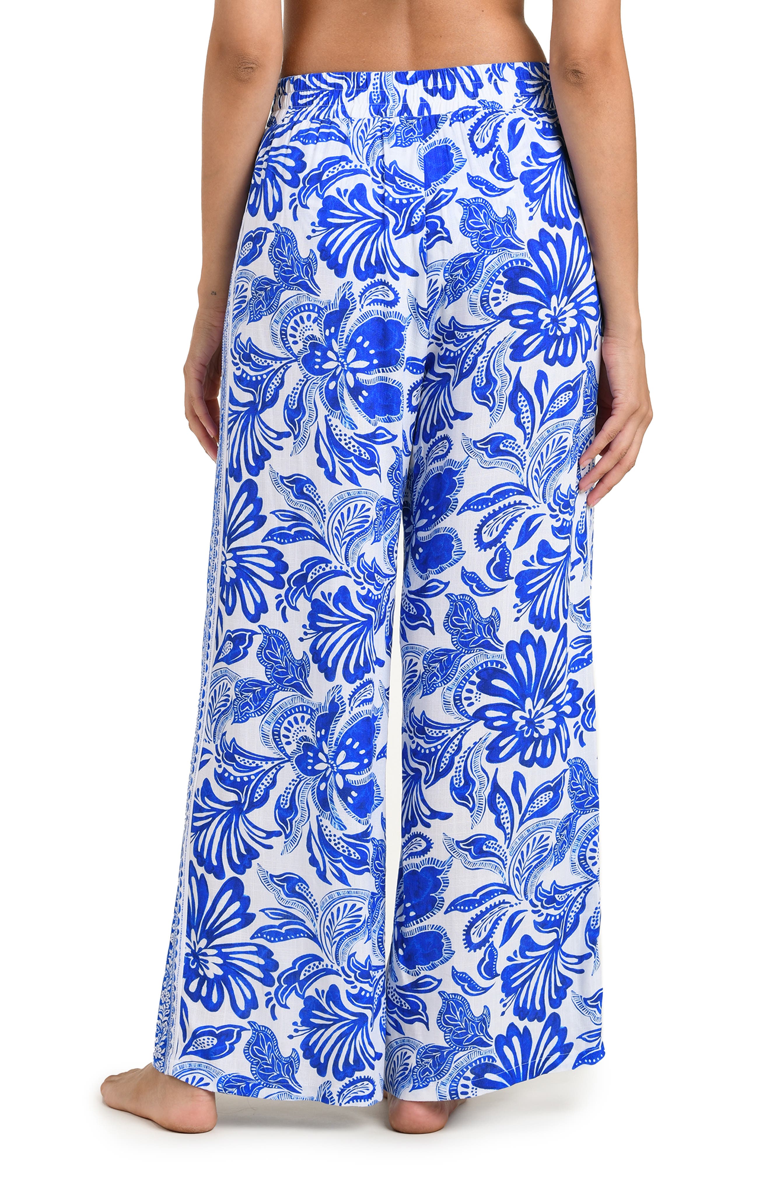 La Blanca Botanical Brocade Wide Leg Cover-Up Pants (Women) | Nordstrom