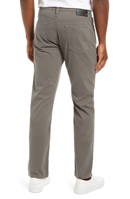 Ag Everett Slim Fit Straight Leg Print Pants In Keen Louring Fog