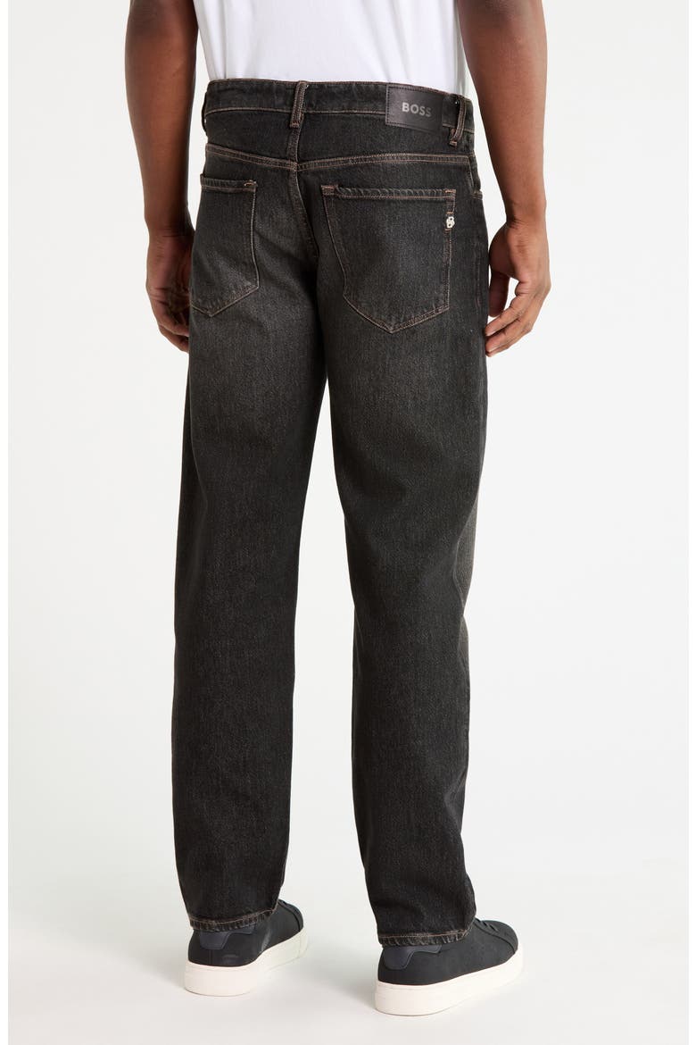 Ogden Straight Leg Jeans, Alternate, color, CHARCOAL