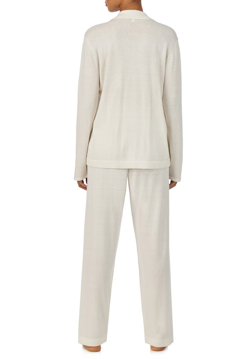 Cotton & Cashmere Pajamas, Alternate, color, CREAM