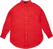 DELUC Roxa Button-Up Tunic Shirt