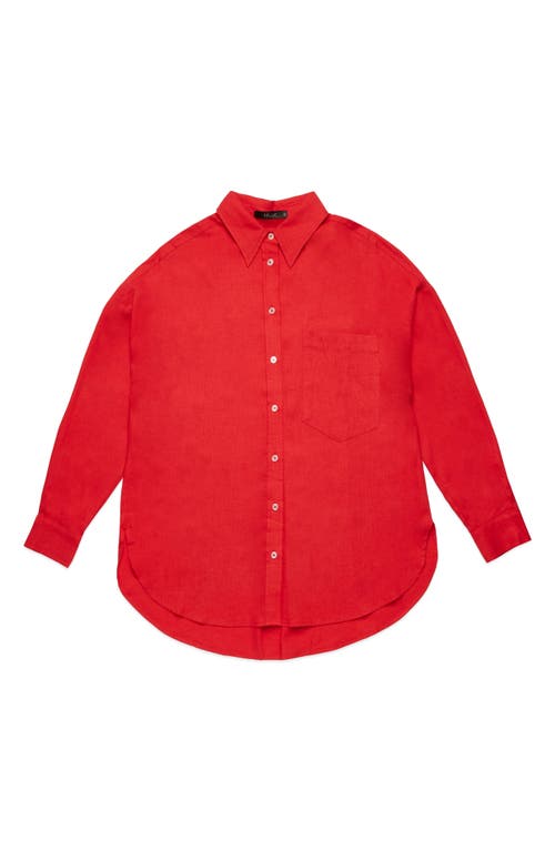Deluc Roxa Shirt In Red In Red
