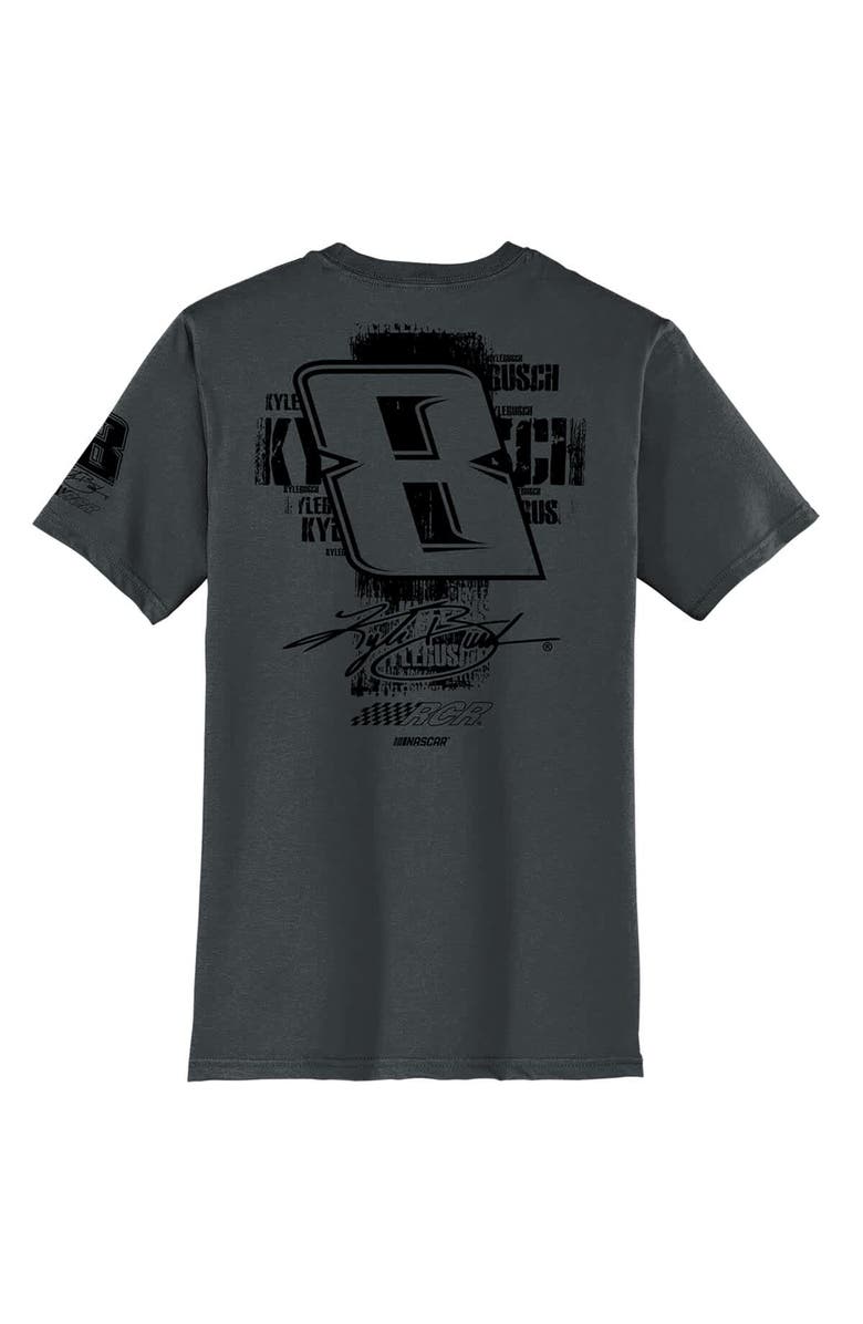 NASCAR Men's Richard Childress Racing Team Collection Charcoal Kyle Busch  Lifestyle T-Shirt, Alternate, color, Charcoal