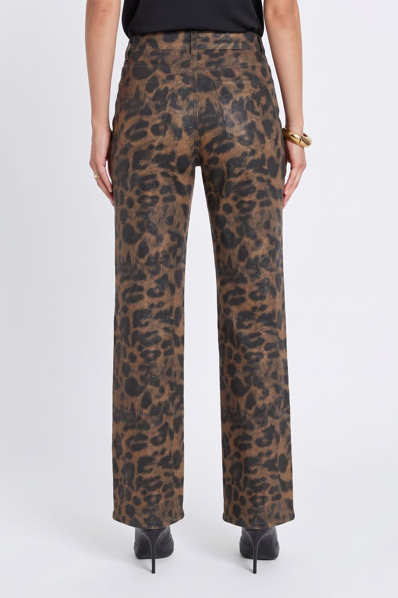Marilyn Straight Leg Jeans, Alternate, color, Leopard