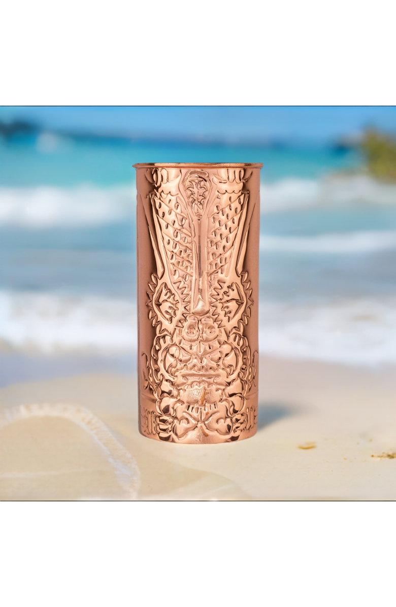 Prince of Scots The Legends of Hawaii Copper Tiki Mug ~ Lona, Alternate, color, Lona