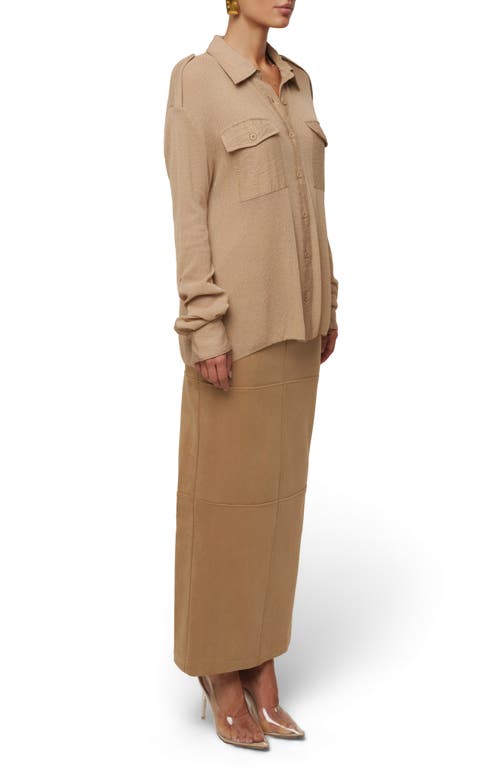 Jluxlabel Sway Button Up Shirt In Neutral