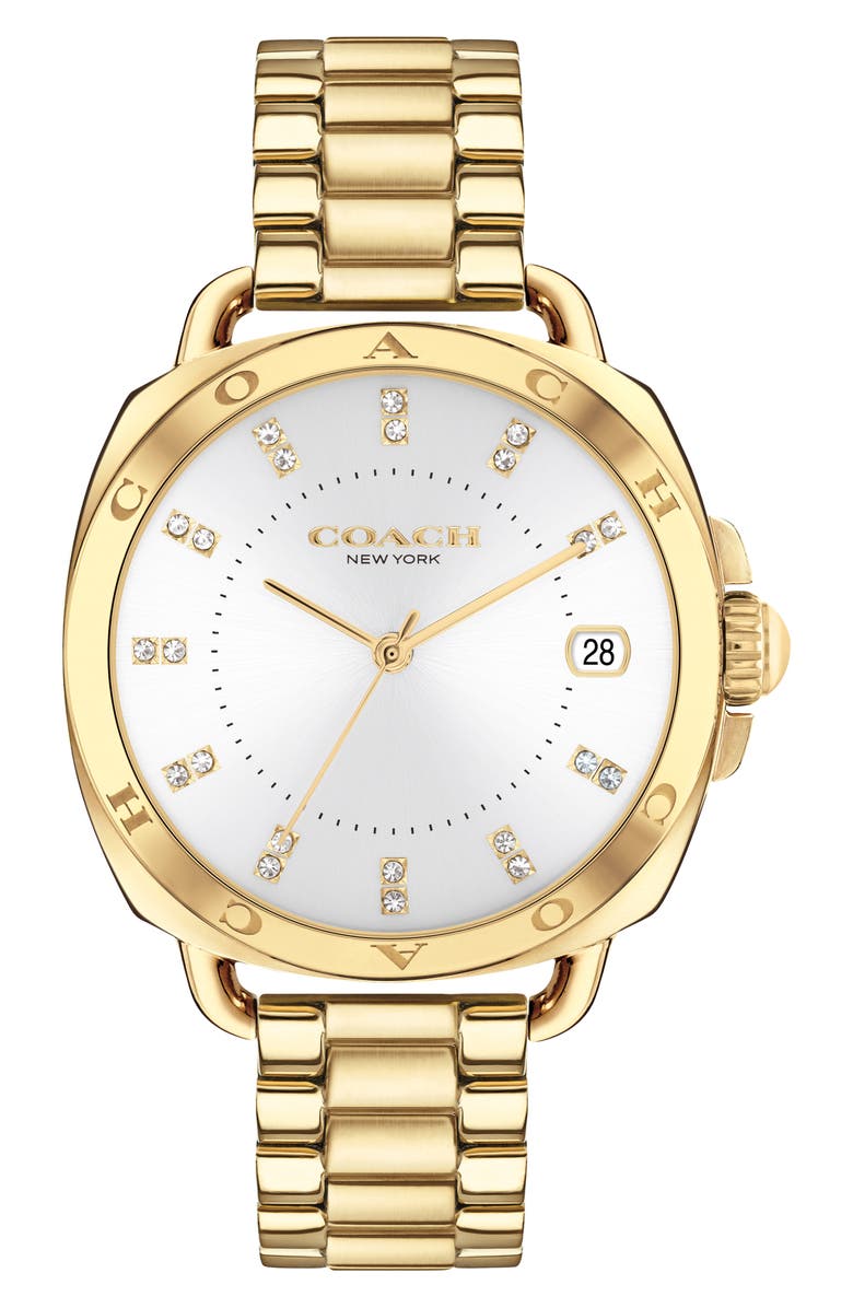 COACH Tatum Bracelet Watch, 34mm, Main, color, 