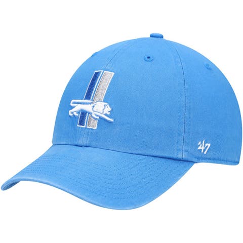 Men's '47 Blue Detroit Lions Clean Up Legacy Adjustable Hat