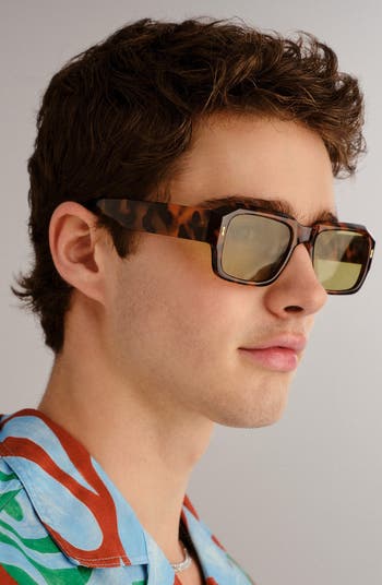 Pluto 53mm Rectangular Sunglasses