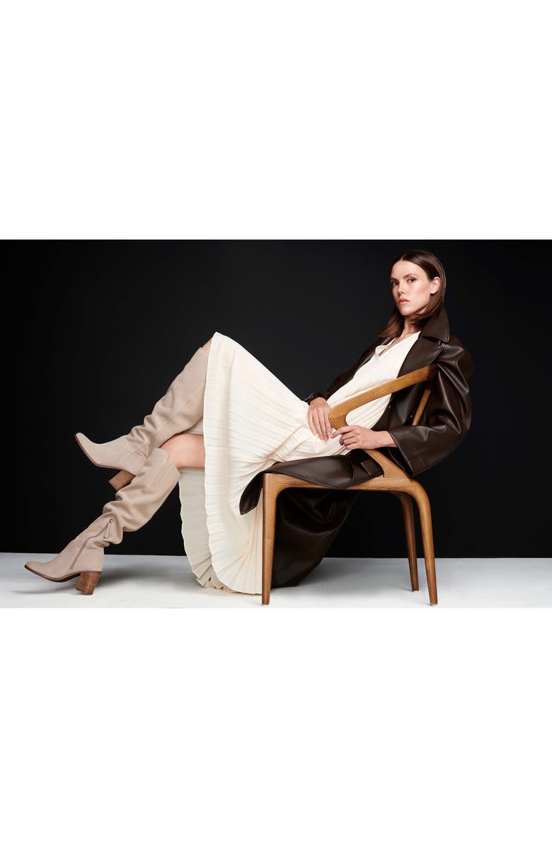 Naturalizer Kyrie Water Resistant Knee High Boot, Alternate, color,