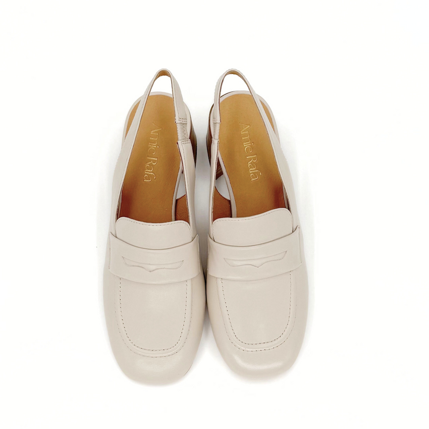 Glasgow Leather Mules, Alternate, color, Nude