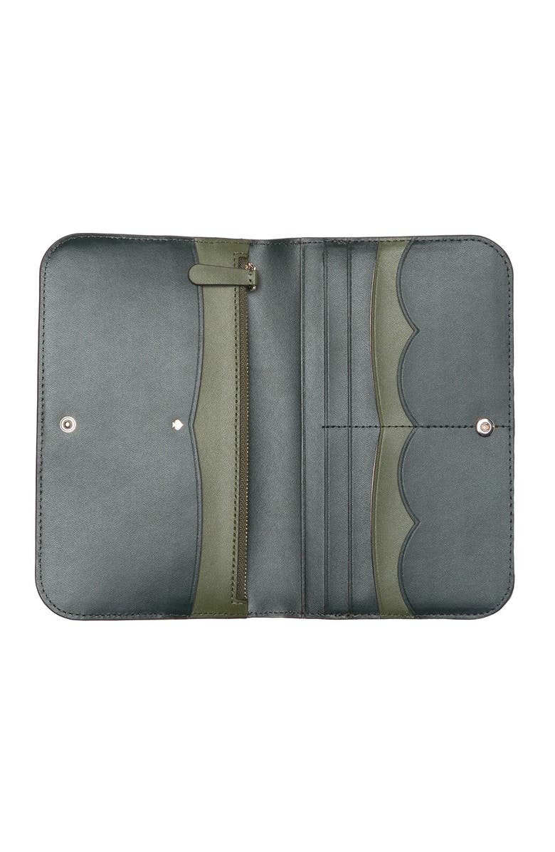 Kate Spade New York nadine leather clutch wallet, Alternate, color,