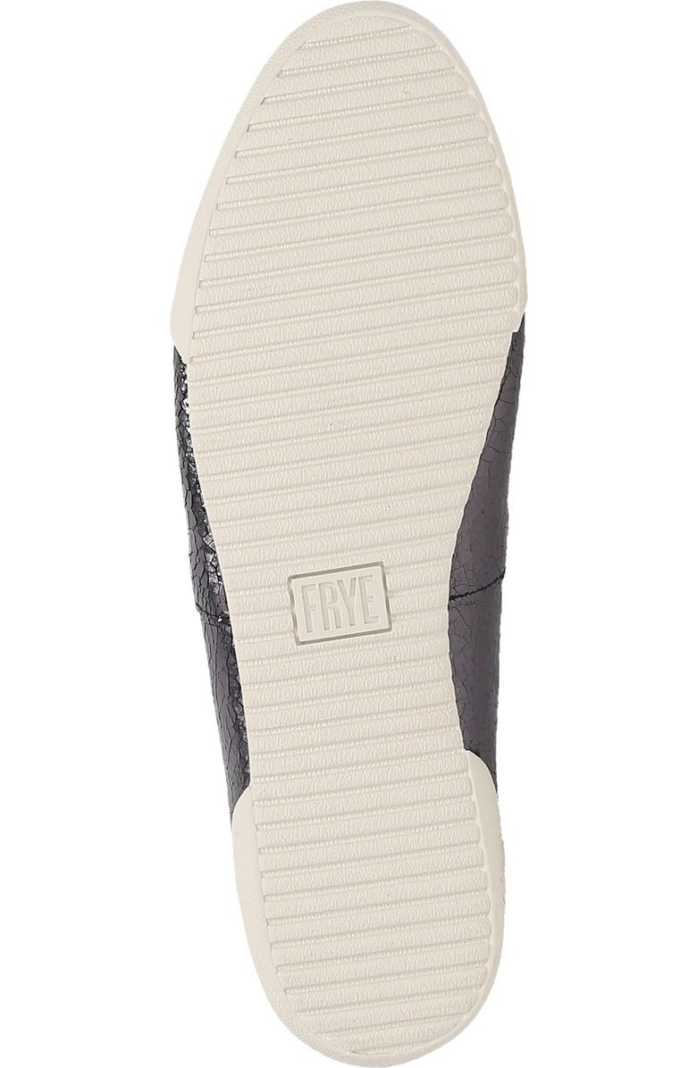 Frye Melanie Slip-On Flat, Alternate, color, Pewter Mirror