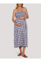  Blue & White Check