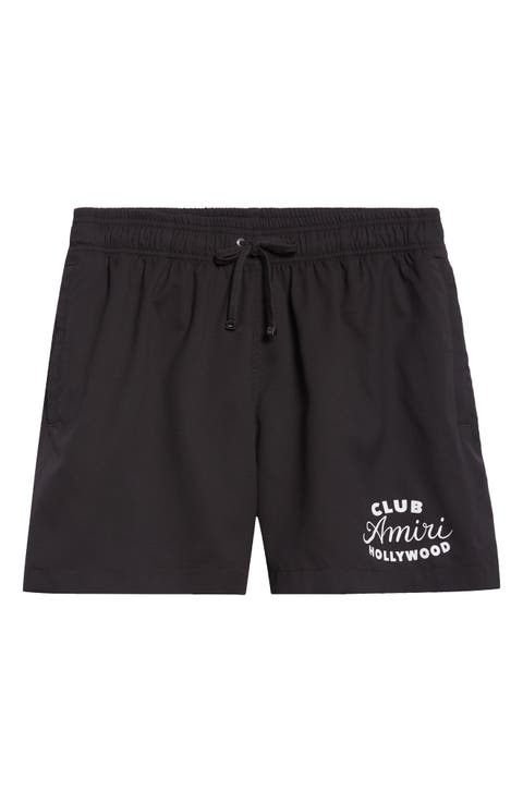 【新品未使用】【定価96,800円】AMIRI SWIM TRUNK XXL Amiri Swim Trunk in Black | FWRD