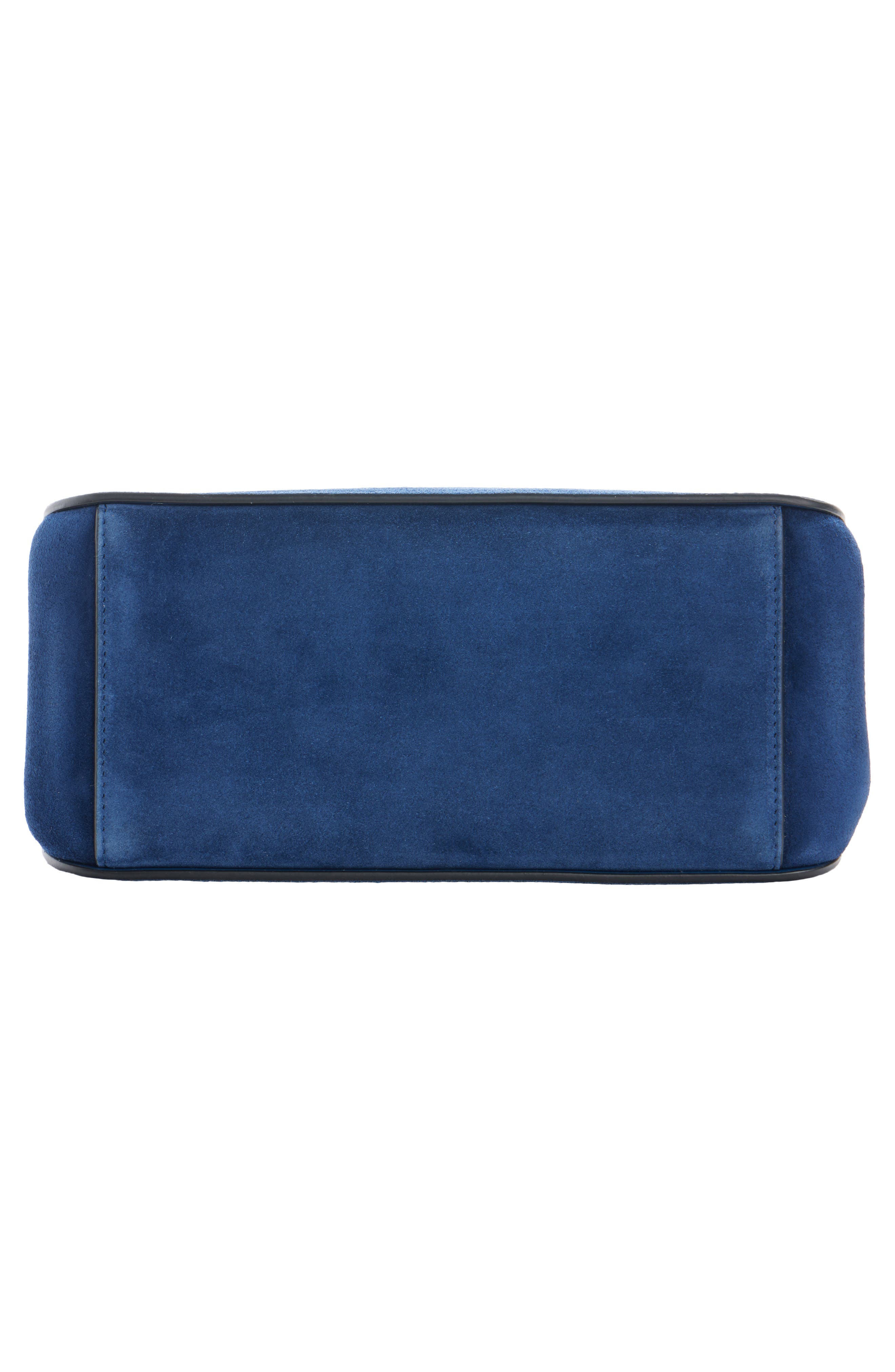 Pinch Mini Leather Bag, Alternate, color, SAPHIR BLUE