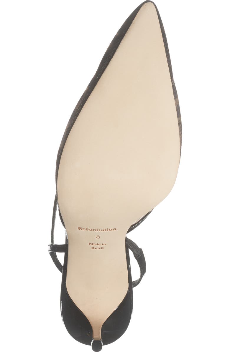 Reformation Whitnee Slingback Pump, Alternate, color, Leopard Mesh