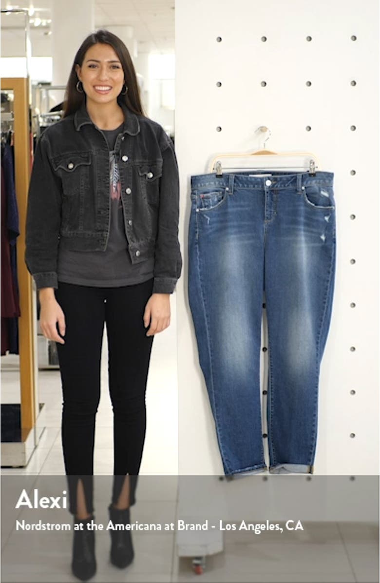 High Waist Boyfriend Jeans, sales video thumbnail