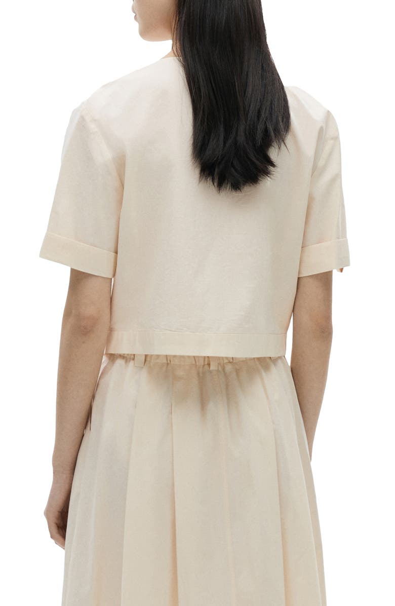 MANGO Cotton Utility Shirt, Alternate, color,