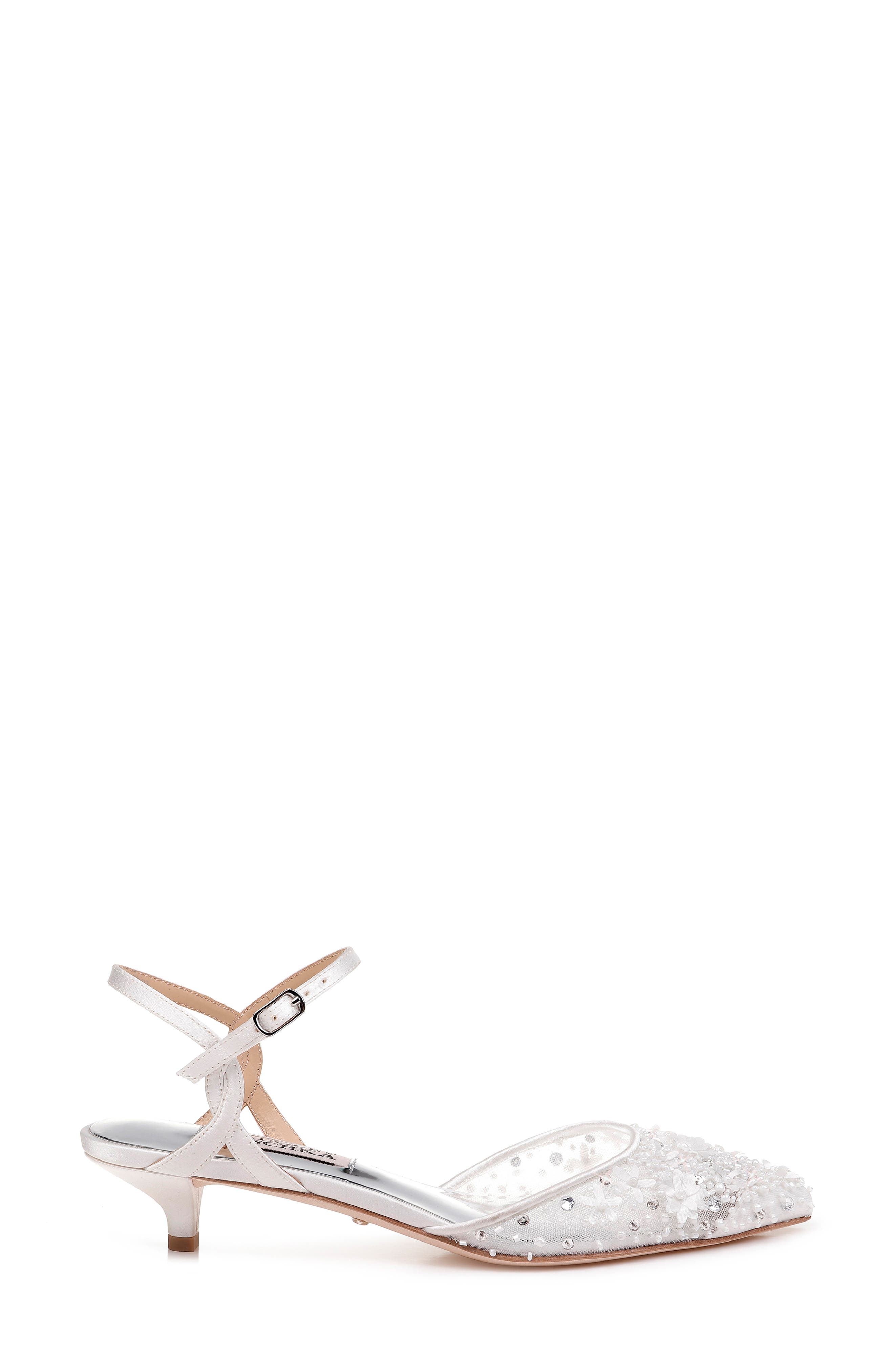 Badgley Mischka Collection Badgley Mischka Iris Kitten Heel Pointed Toe Pump, Alternate, color, 