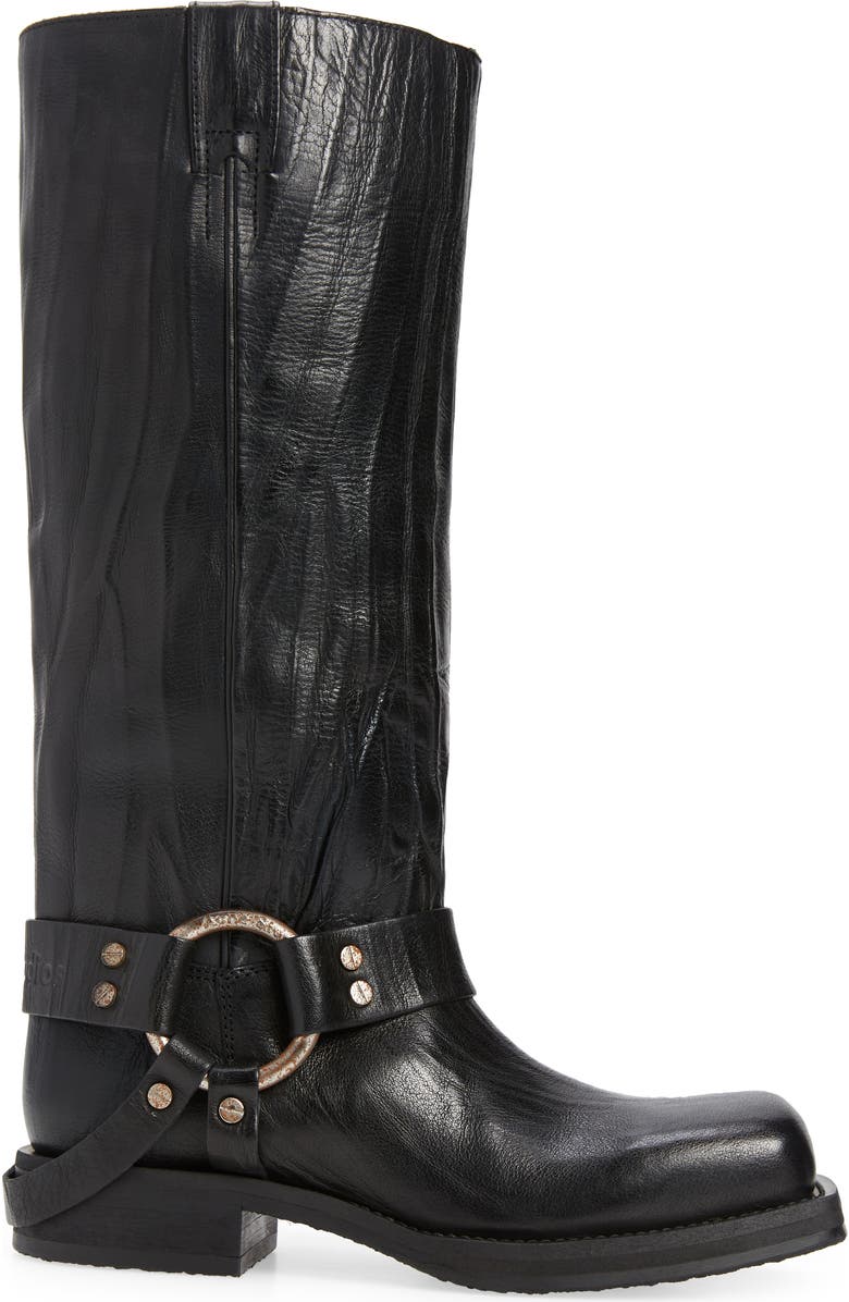 Acne Studios Balius Harness Engineer Boot, Alternate, color,