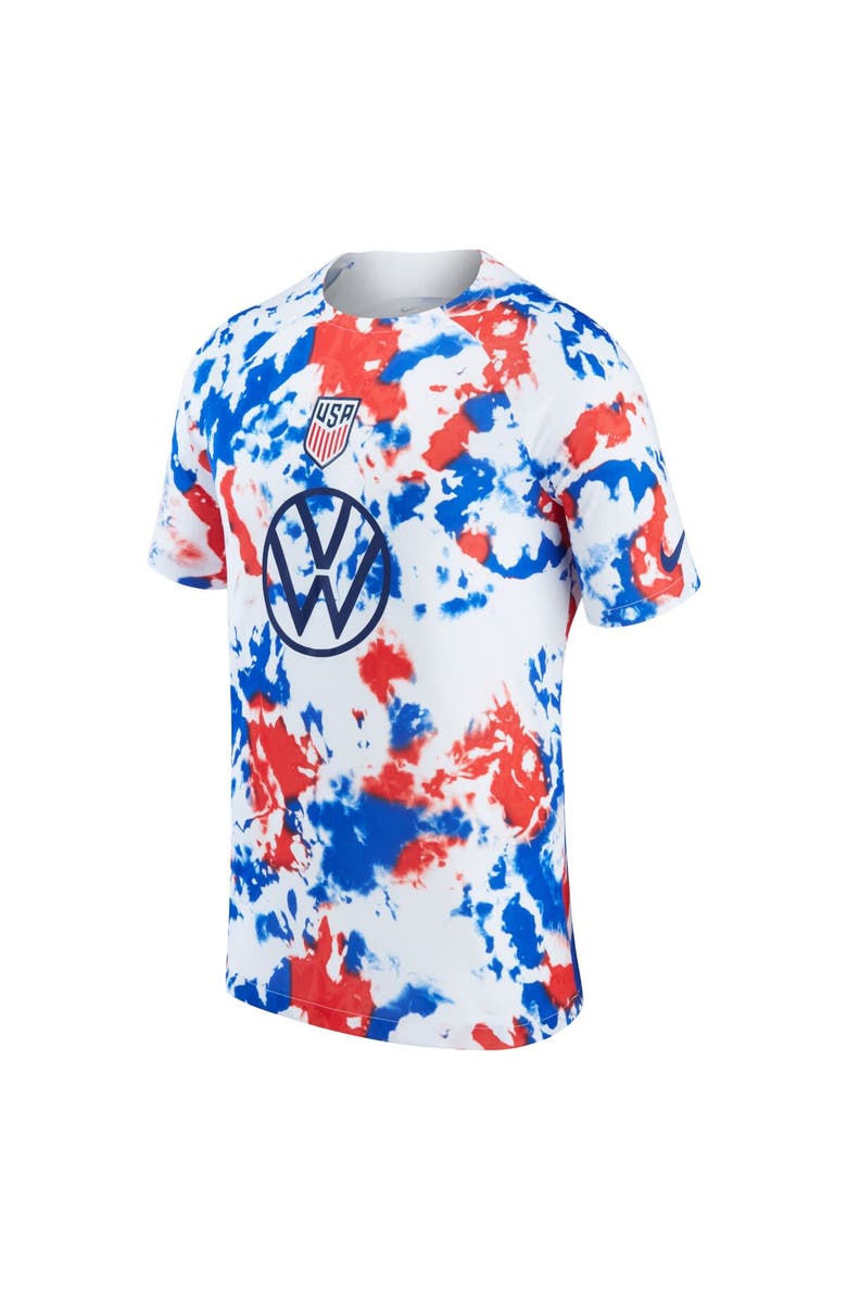 Nike Men's Nike White USMNT 2022/23 Pre-Match Top, Alternate, color, White