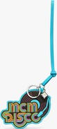 MCM Disco Turntable Charm in Visetos Leather Mix