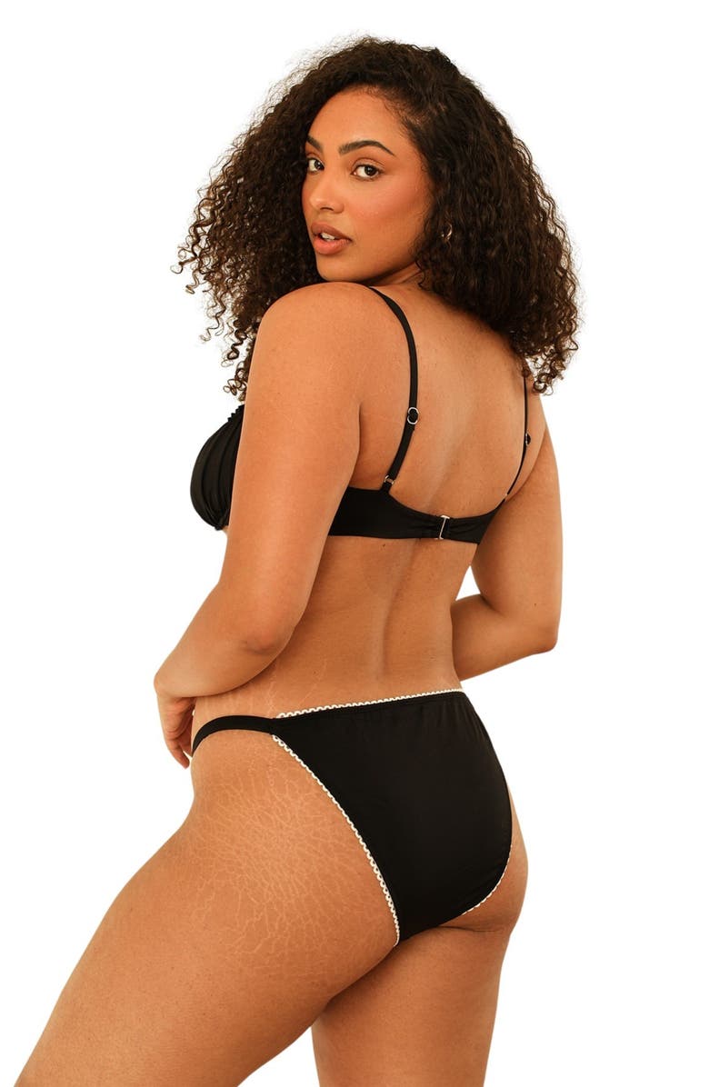 Dippin Daisys Jane Bottom, Alternate, color, Black