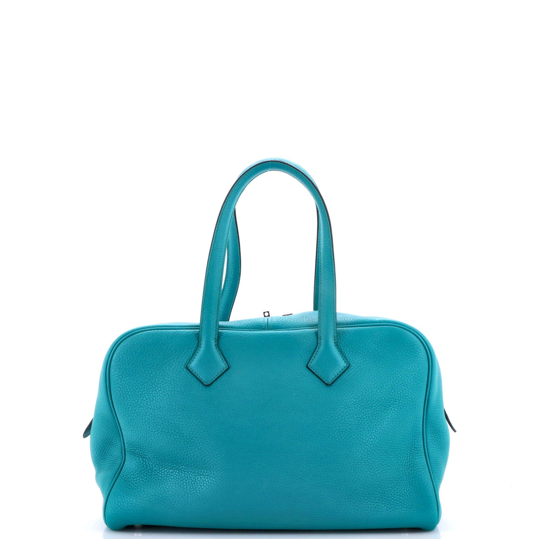 Victoria II Bag Clemence 35, Alternate, color, Bleu Paon