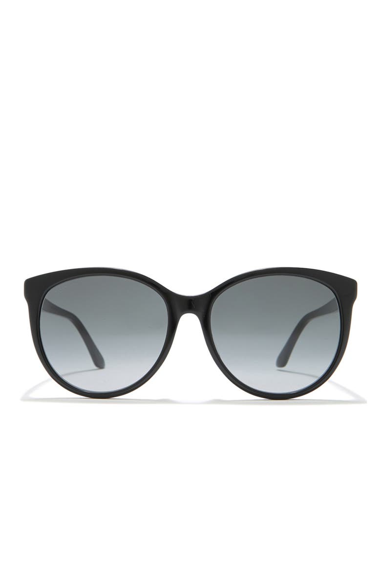 Gucci 56mm Cat Eye Sunglasses, Alternate, color,