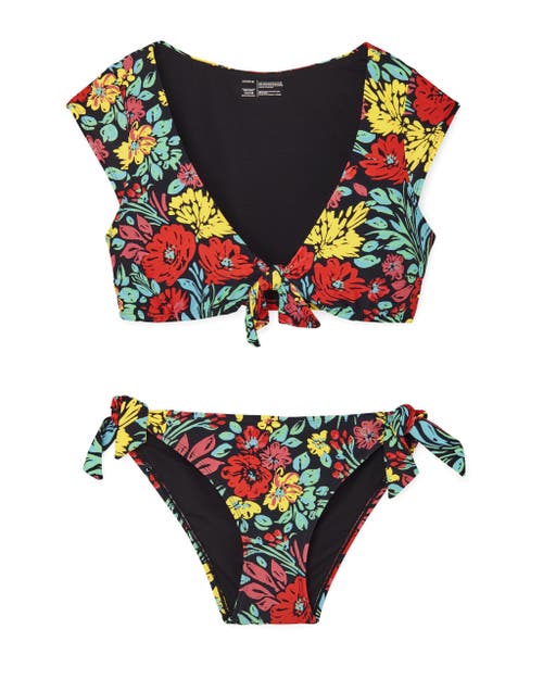 Shop Adore Me Salamanca Swimwear Bra In Floral Black