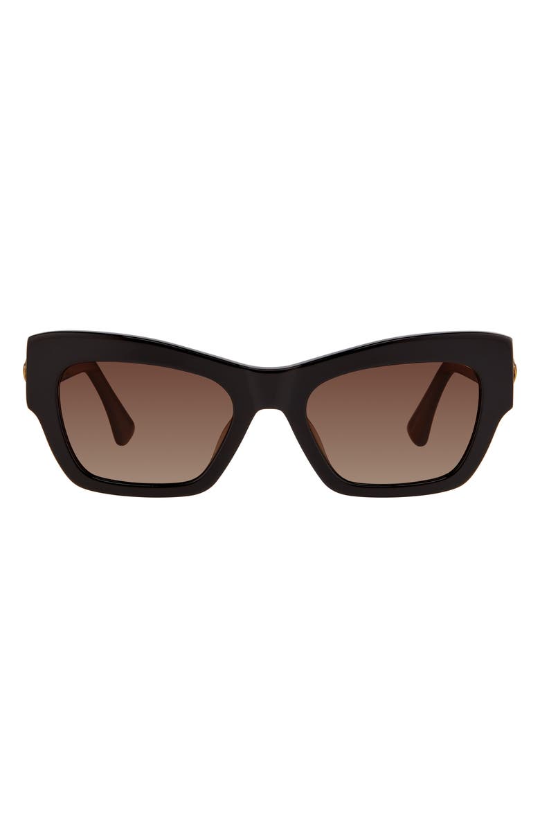 Kurt Geiger London 53mm Sunglasses, Main, color, Black/ Brown Sf Pz