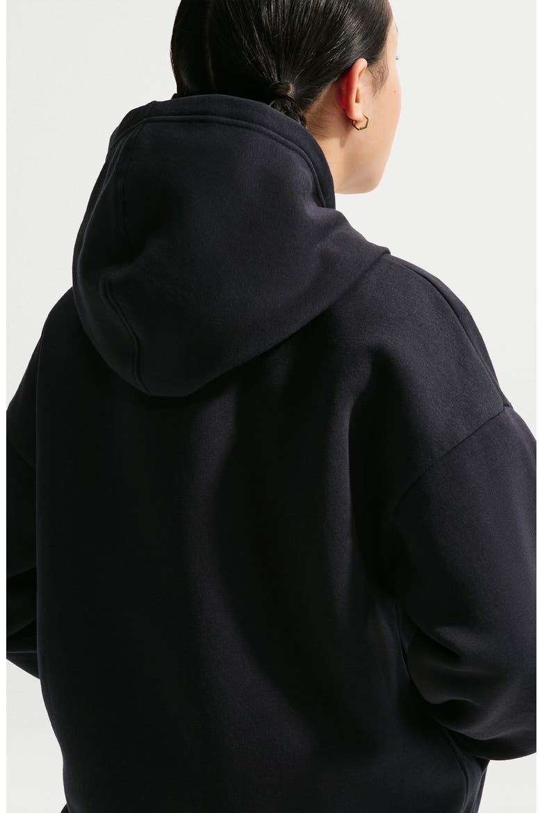 Kids' Basketball Oversize Hoodie, Alternate, color, BLACK/ WHITE
