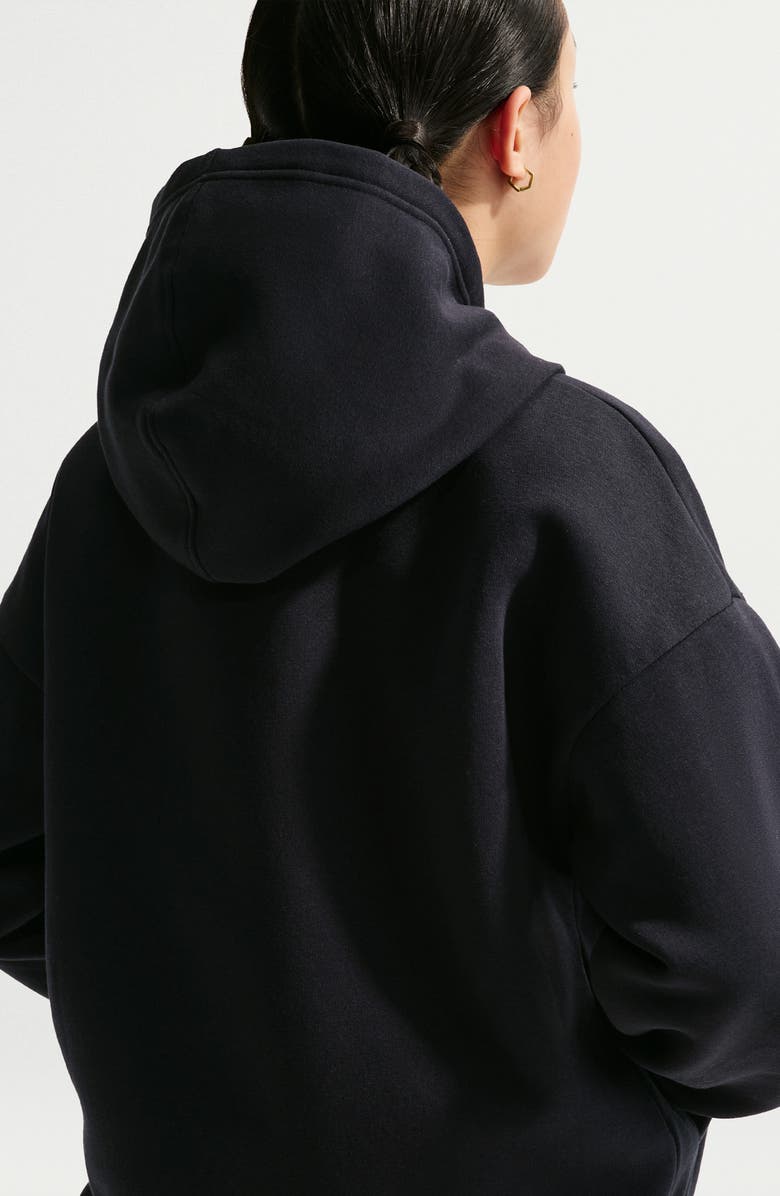 Nike Kids' Basketball Oversize Hoodie, Alternate, color, Black/ White