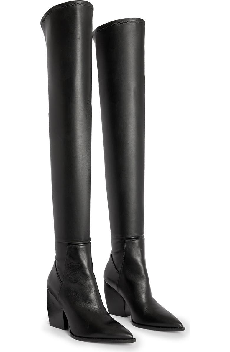 AllSaints Lara Thigh High Boot, Main, color,