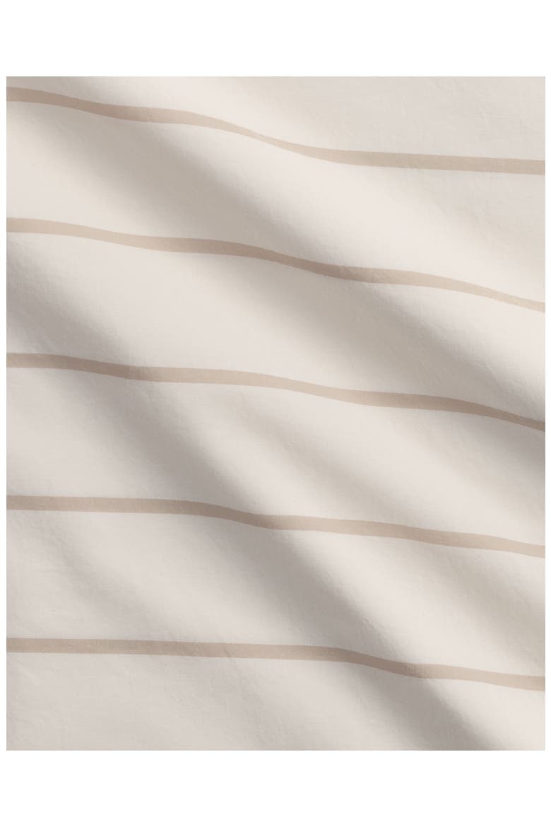 Brushed Cotton Duvet Cover, Alternate, color, CREAM/LATTE
