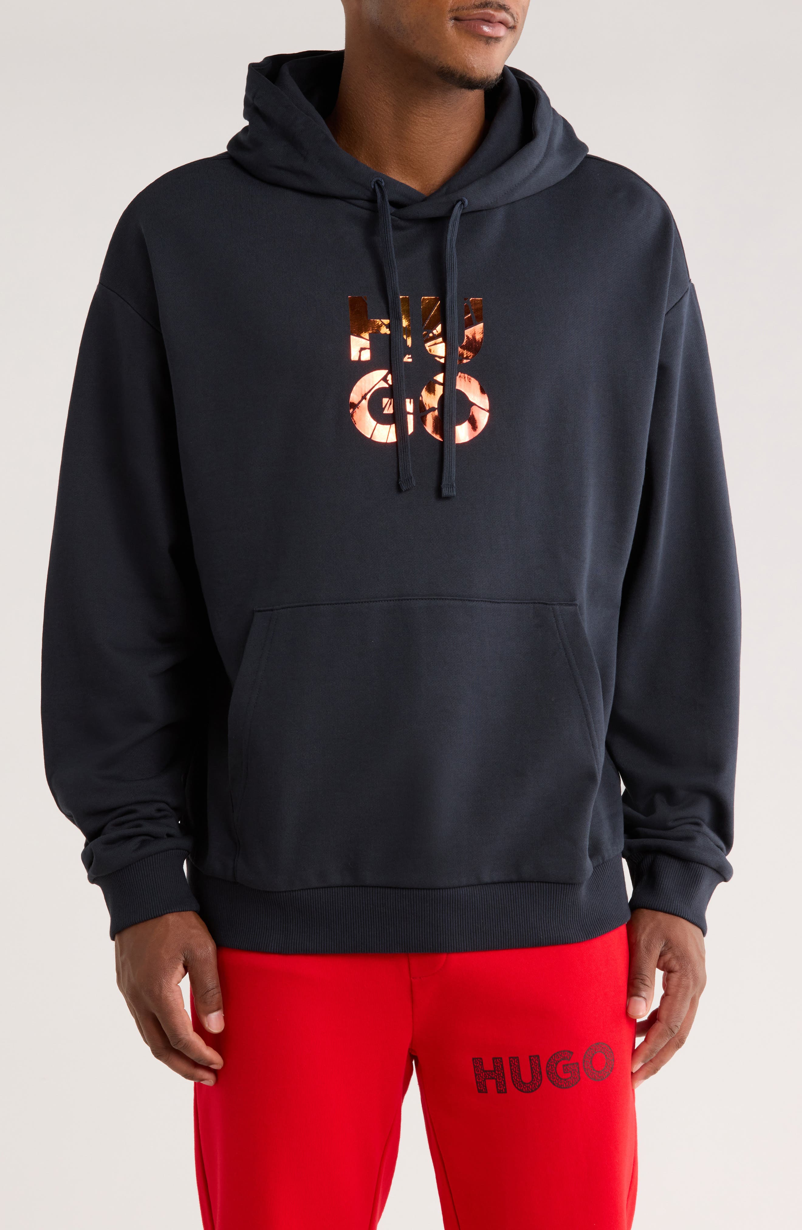 HUGO Diridood Graphic Hoodie