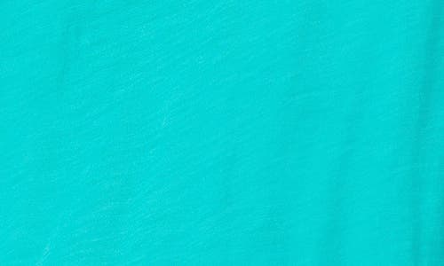 Curve Appeal Cap Sleeve Cotton T-shirt In Spectra Green
