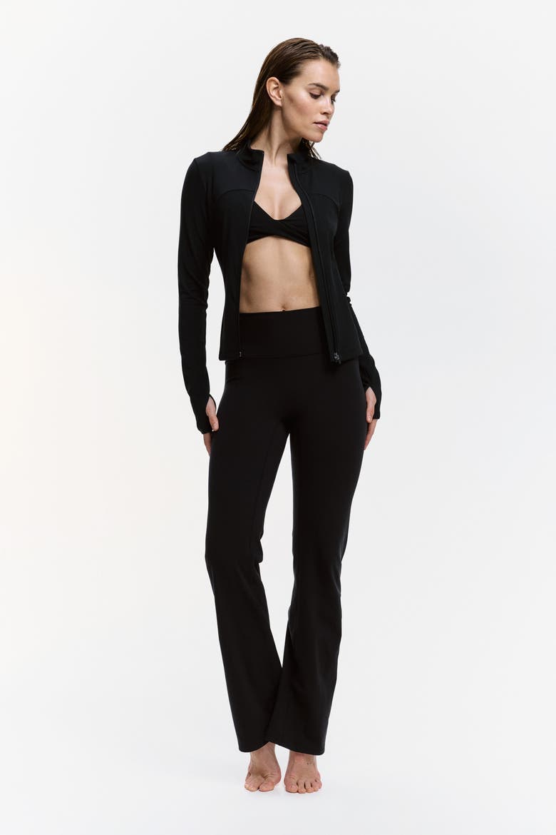 Zip-through Sports Jacket With Softmove, Alternate, color, Black
