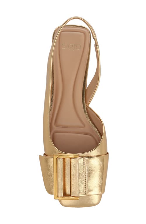 Sarto By Franco Sarto Tracy Slingback Square Toe Flat