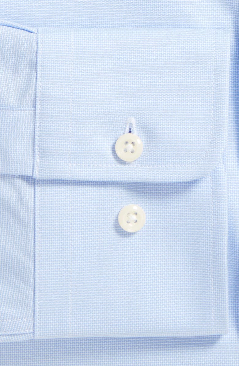 David Donahue Slim Fit Solid Dress Shirt, Alternate, color,