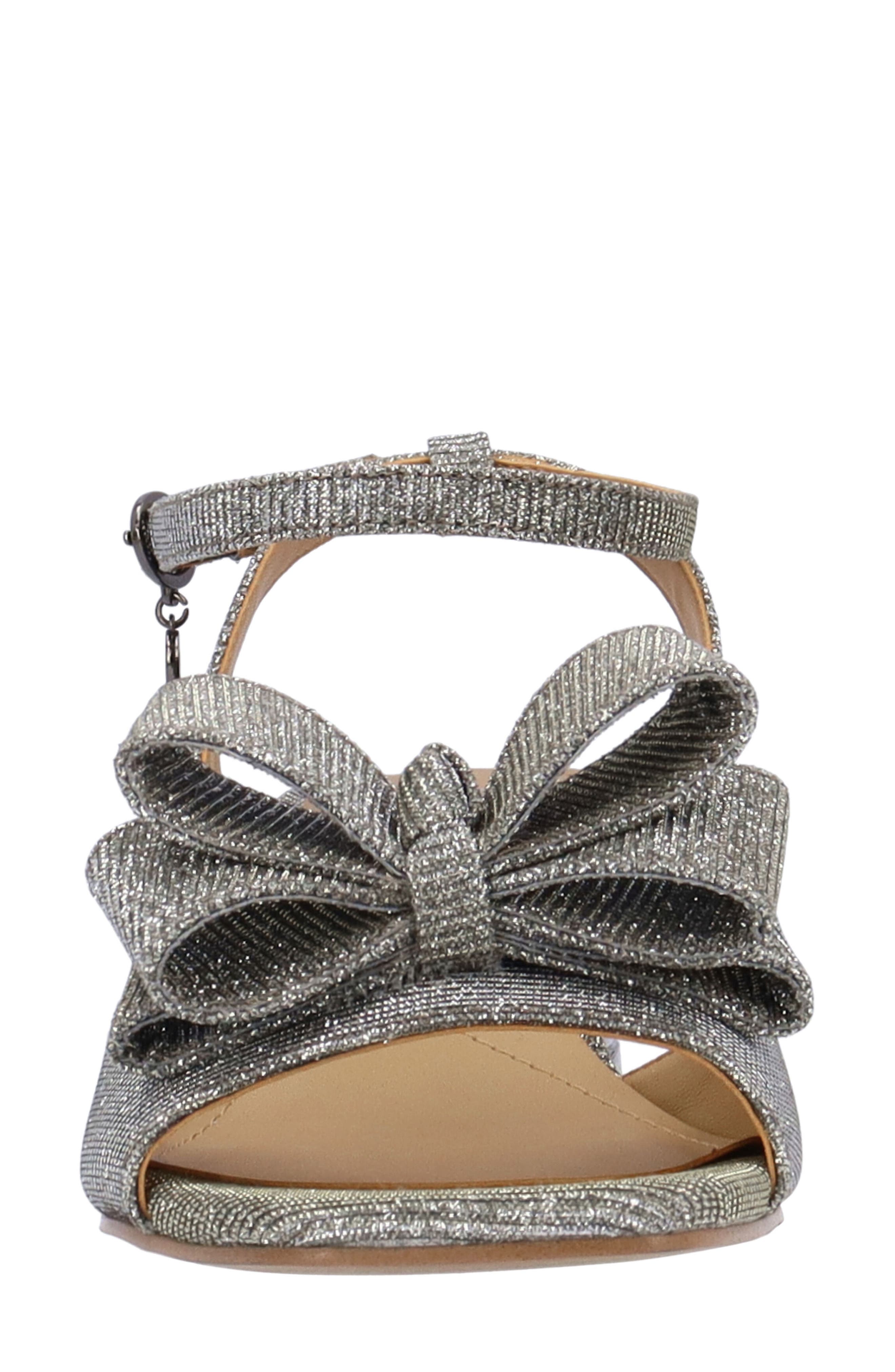 J. Reneé Novela Ankle Strap Sandal, Alternate, color, Pewter