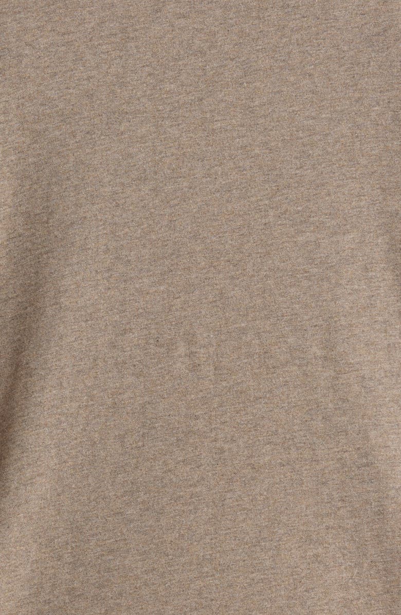 Fear of God Essentials Classic Fit Long Sleeve Cotton Logo T-Shirt, Alternate, color, Homestead Heather