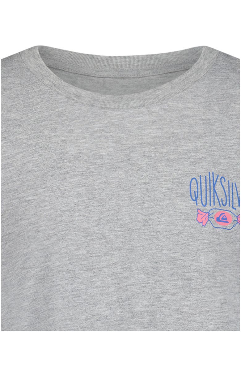 Quiksilver Kids' Logo Graphic T-Shirt, Alternate, color, Grey Heather