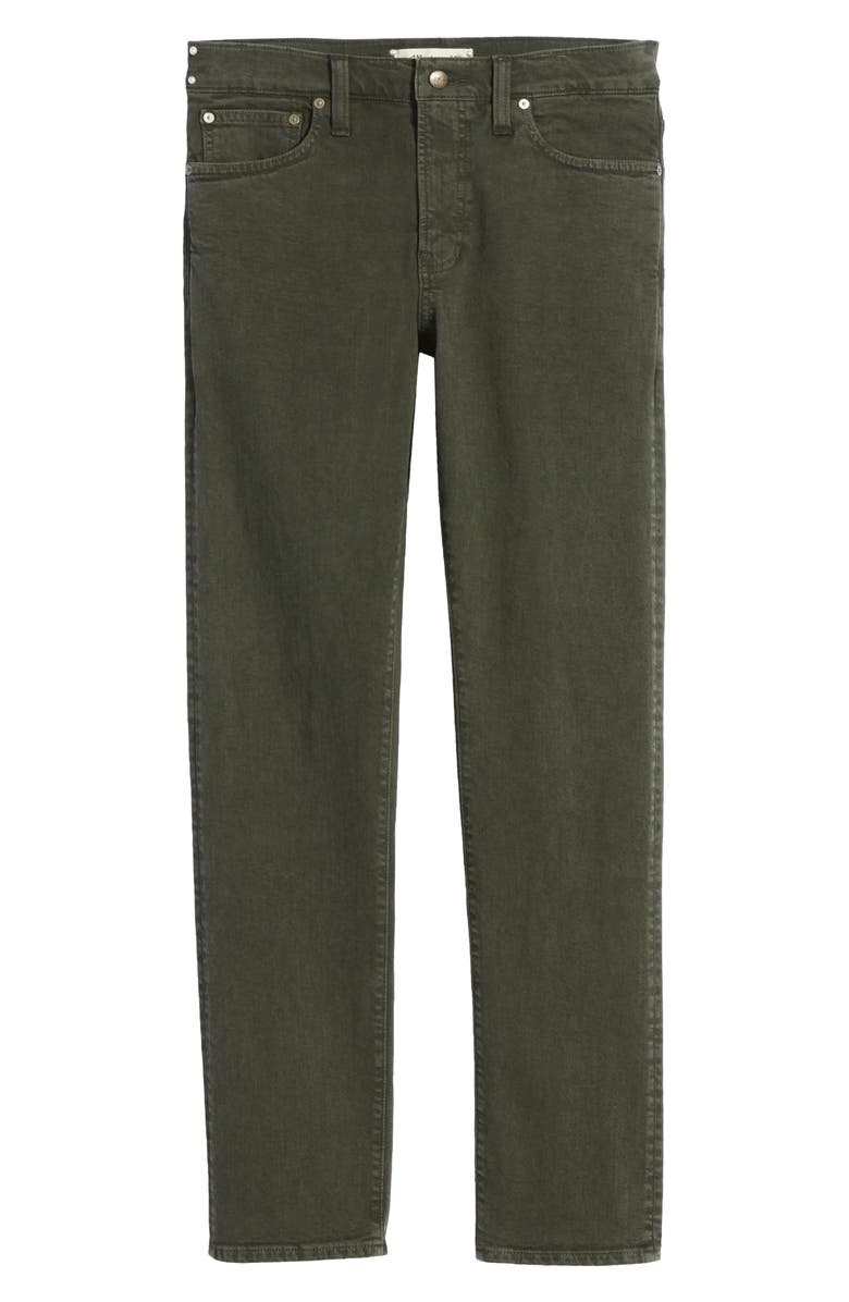 Madewell Garment Dyed Slim Everyday Flex Jeans, Alternate, color,