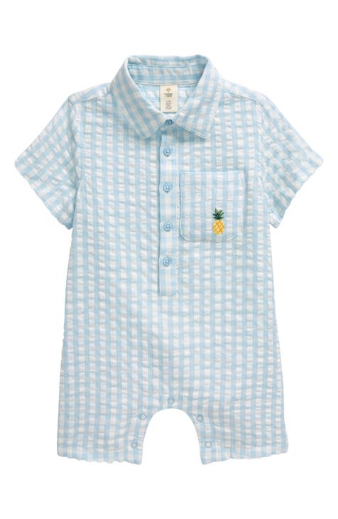 Embroidered Pocket Romper (Baby)